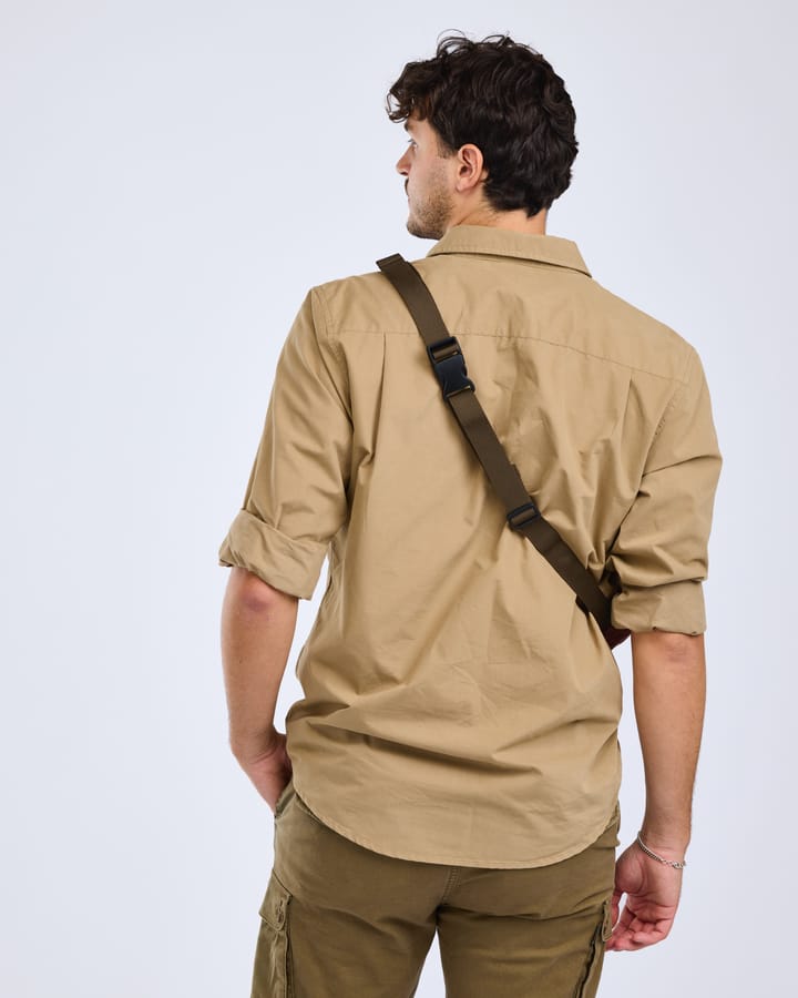 Pinewood Men's InsectSafe Poplin L/S Shirt Sandstone Pinewood