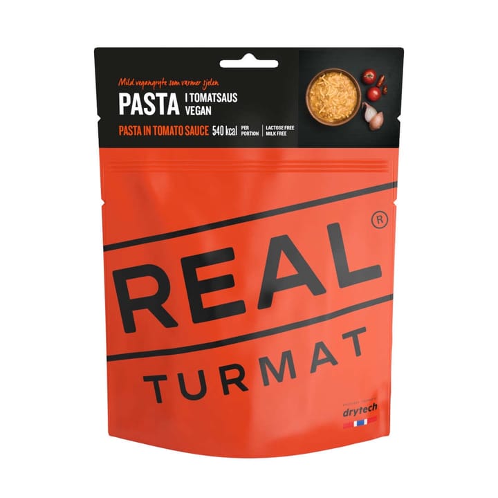 Real Turmat Pasta I Tomatsaus (Vegan) 500 g Real Turmat Real Turmat Pasta I Tomatsaus (Vegan) 500 g Real Turmat