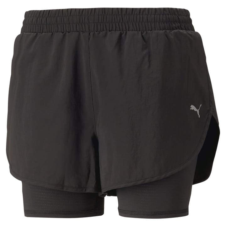Puma Run Favorite Woven 2in1 3" Short W Puma Black Puma Puma Run Favorite Woven 2in1 3" Short W Puma Black Puma