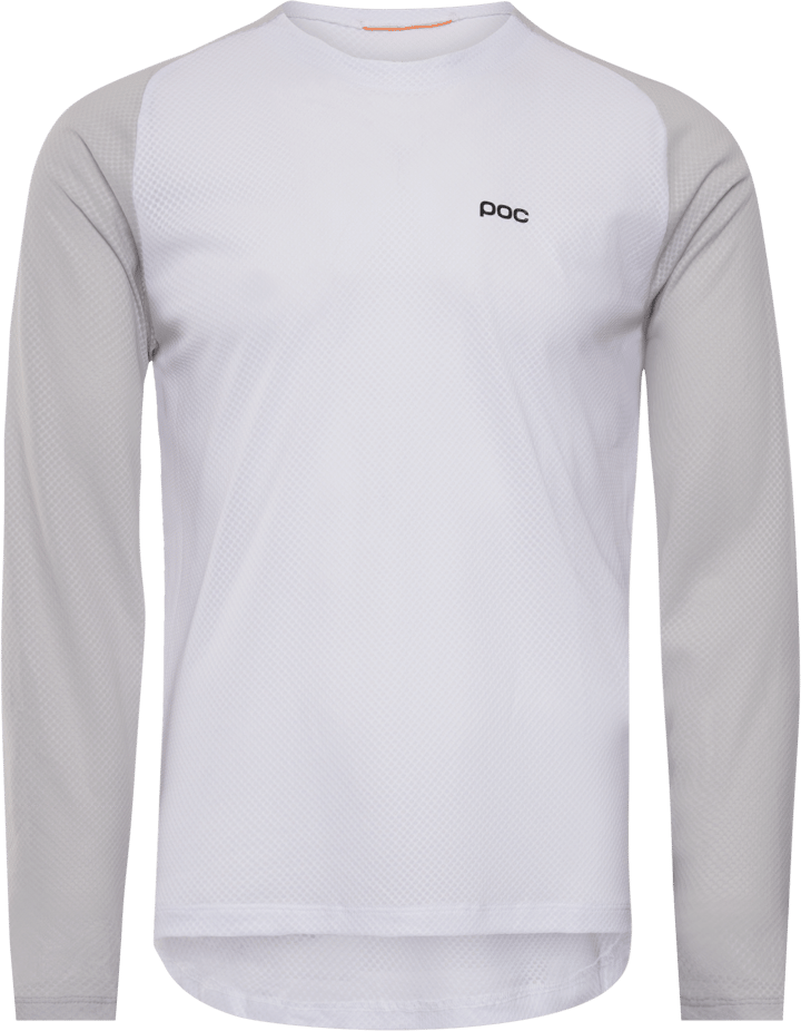 POC Men's Motion Air Long Sleeve MTB Jersey Hydrogen White POC