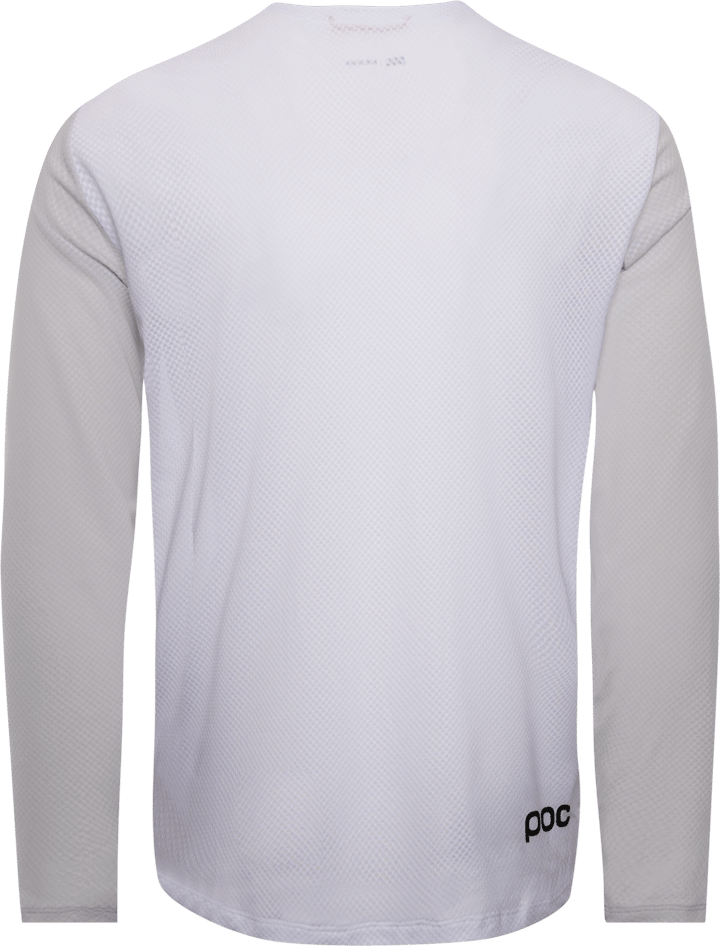 POC Men's Motion Air Long Sleeve MTB Jersey Hydrogen White POC