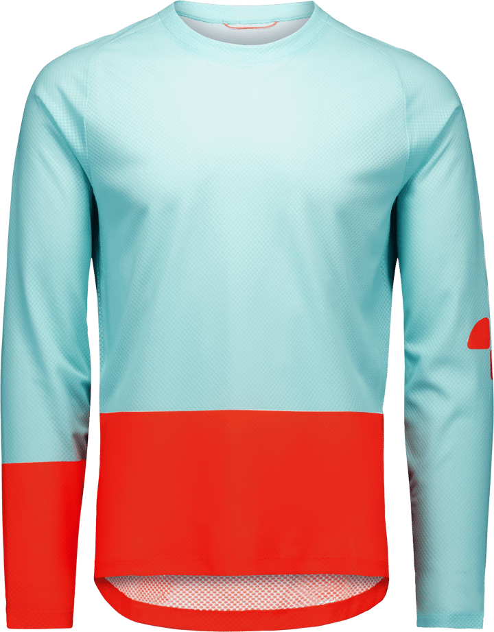 POC Men's Motion Air Long Sleeve MTB Jersey Lazurite Blue/Carnelian Orange POC