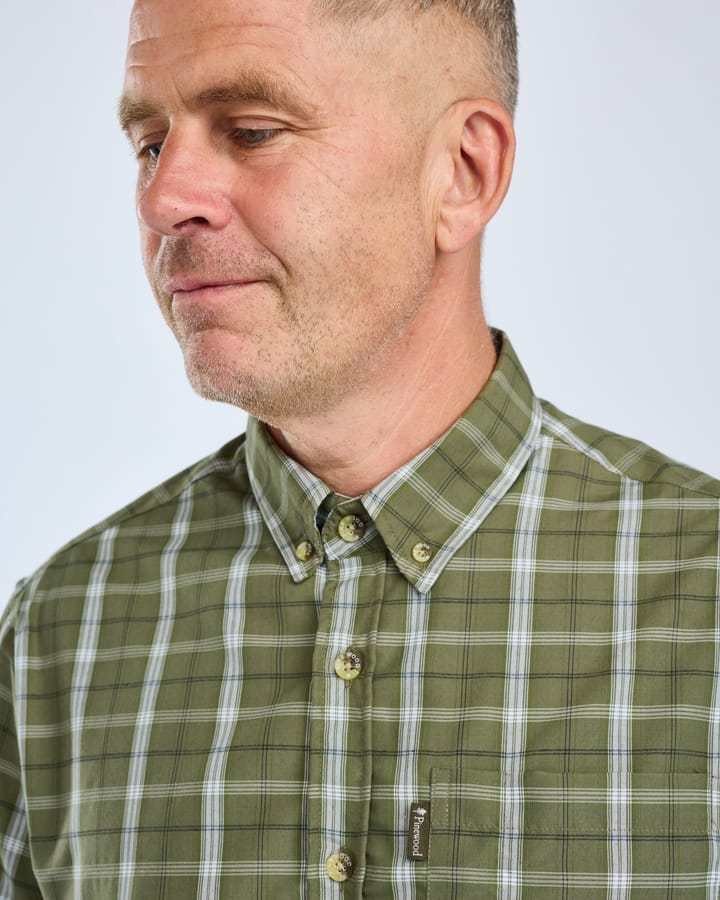 Pinewood Men's Summer Shirt Olive Pinewood
