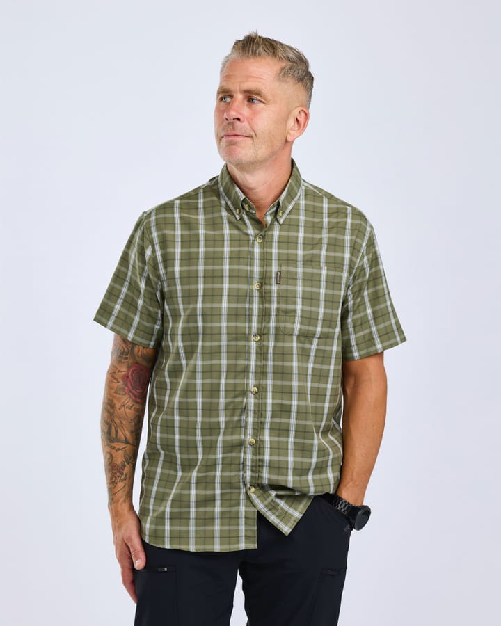 Pinewood Men's Summer Shirt Olive Pinewood