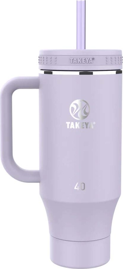 Takeya Standard Straw Tumbler Vivacity Purple Termosar 1200ml