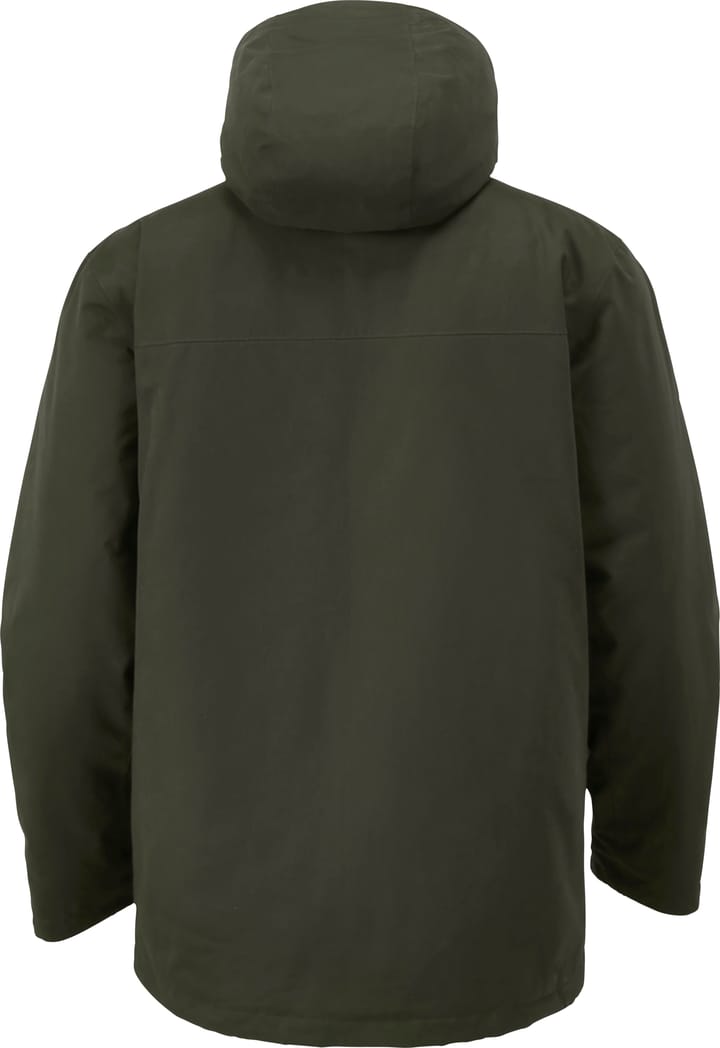 Pinewood Men's Padded Winter Parka/Jacket Dark Green Pinewood