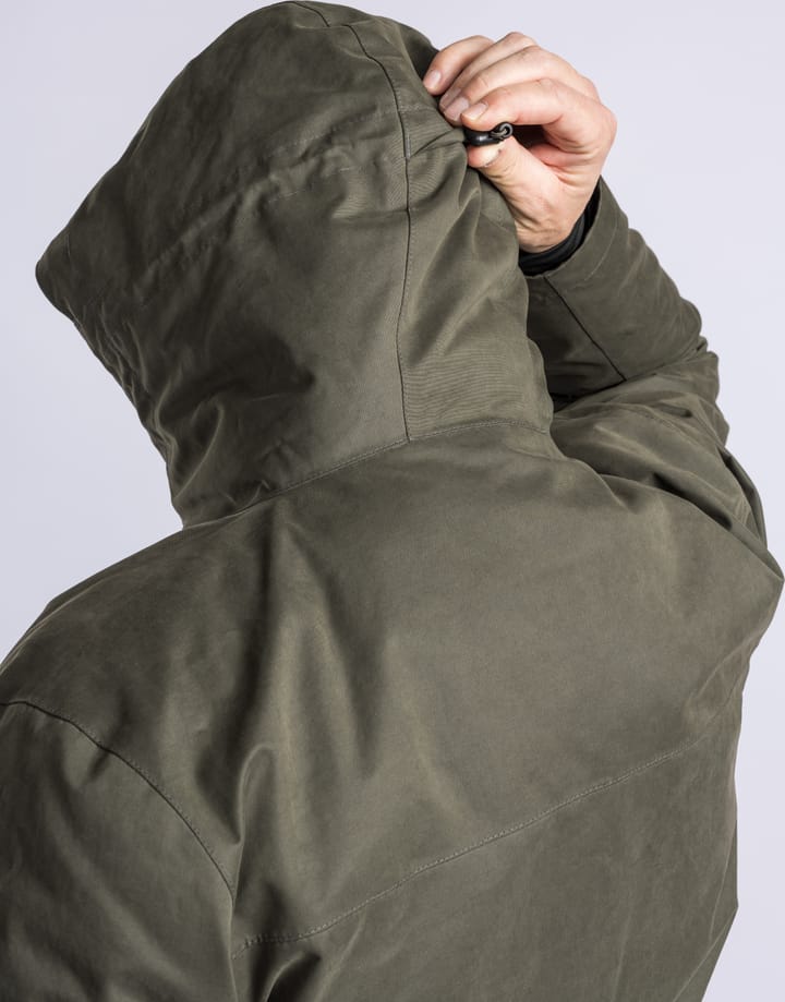 Pinewood Men's Padded Winter Parka/Jacket Dark Green Pinewood