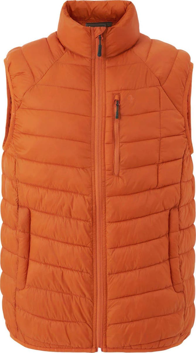 Pinewood Men's Abisko Insulation Vest Burned Orange Pinewood