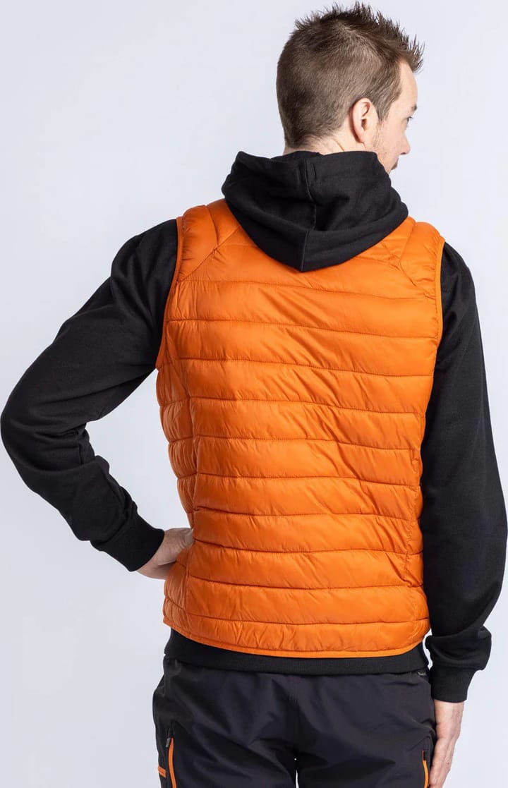 Pinewood Men's Abisko Insulation Vest Burned Orange Pinewood