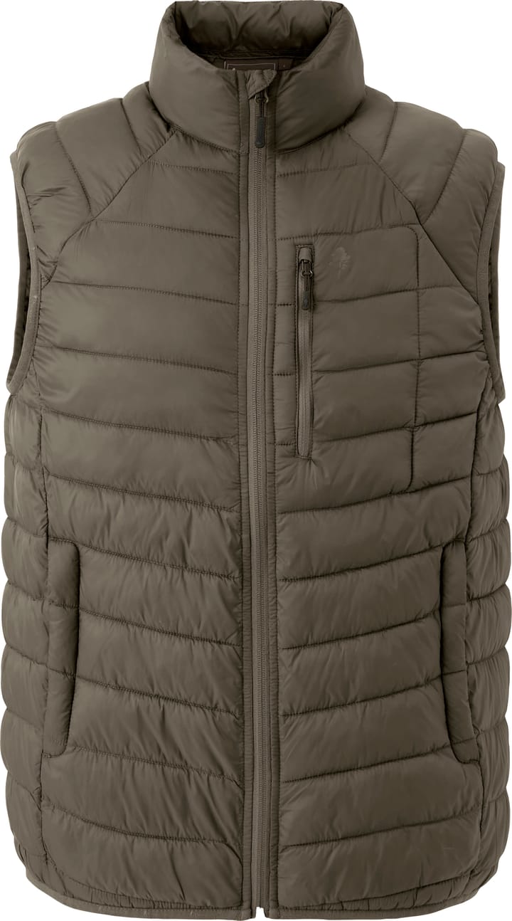 Pinewood Men's Abisko Insulation Vest Clover Green Pinewood