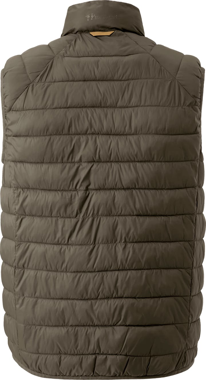 Pinewood Men's Abisko Insulation Vest Clover Green Pinewood