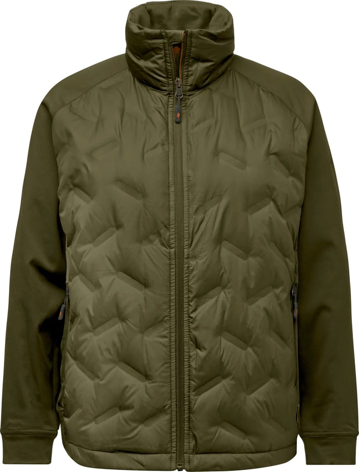 Pinewood Men's Abisko Insulation Hybrid Jacket Olive Green Pinewood