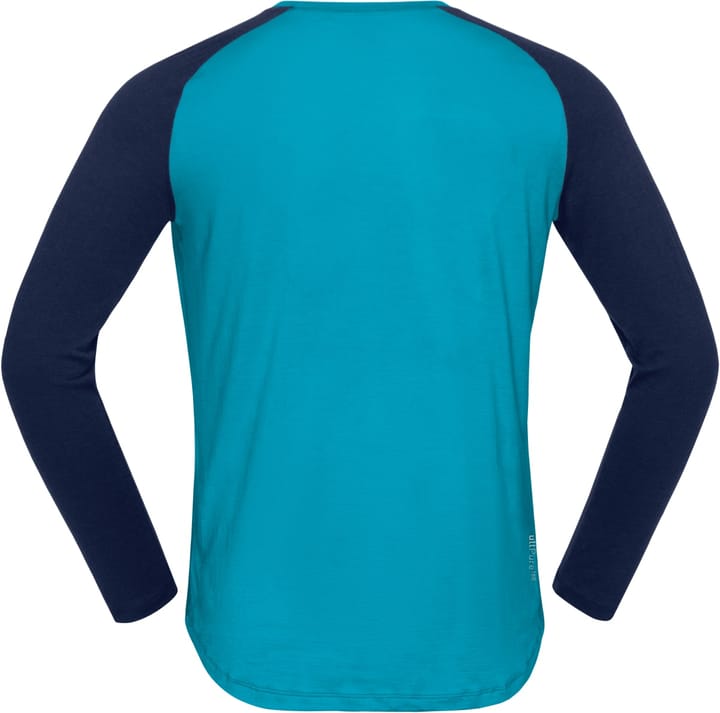Norrøna Pureull Long Sleeve M's Hawaiian Surf/Indigo Night Norrøna Norrøna Pureull Long Sleeve M's Hawaiian Surf/Indigo Night Norrøna