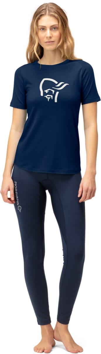 Norrøna Women's Norrøna Pureull T-Shirt Indigo Night Norrøna Norrøna Women's Norrøna Pureull T-Shirt Indigo Night Norrøna