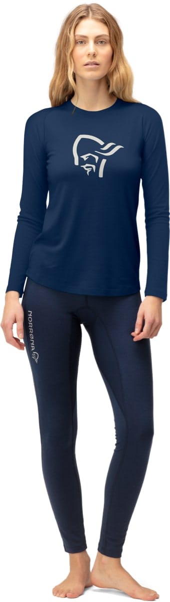 Norrøna Pureull Long Sleeve W's Indigo Night
