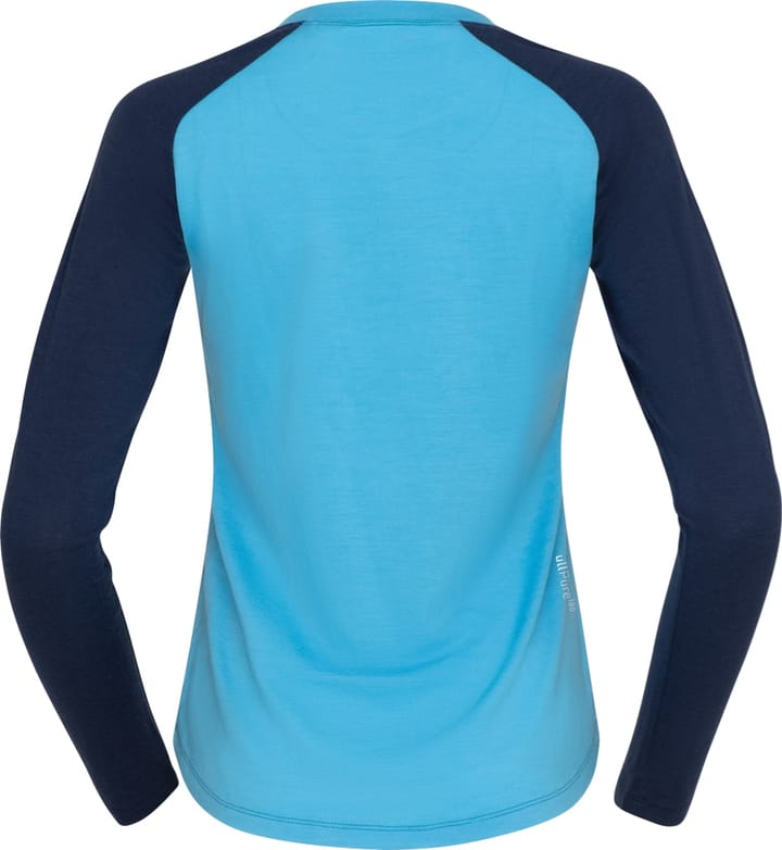 Norrøna Pureull Long Sleeve W's Aquarius/Indigo Night Norrøna Norrøna Pureull Long Sleeve W's Aquarius/Indigo Night Norrøna