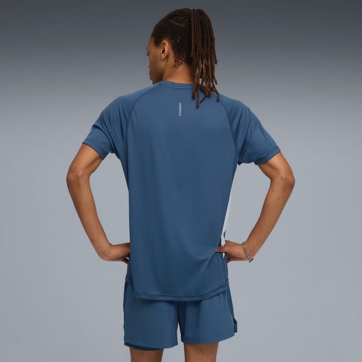 Puma M Run Velocity Tee (Poly) Dark Indigo Puma Puma M Run Velocity Tee (Poly) Dark Indigo Puma