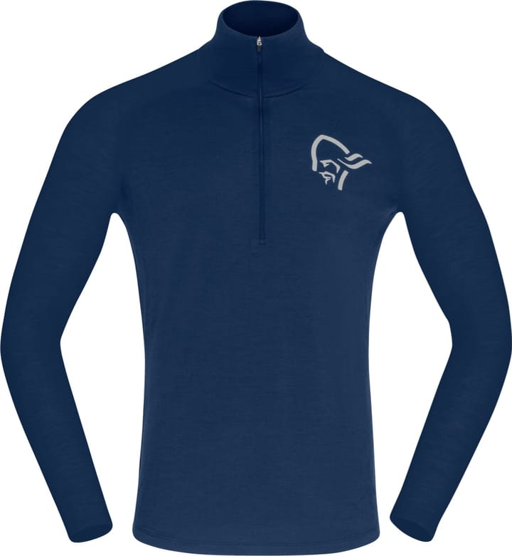 Norrøna Pureull Zip Neck M's Indigo Night Norrøna Norrøna Pureull Zip Neck M's Indigo Night Norrøna