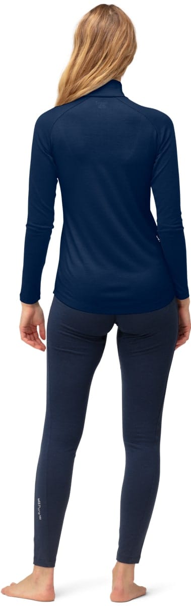Norrøna Women's Norrøna Pureull Zip Neck Indigo Night Norrøna Norrøna Women's Norrøna Pureull Zip Neck Indigo Night Norrøna