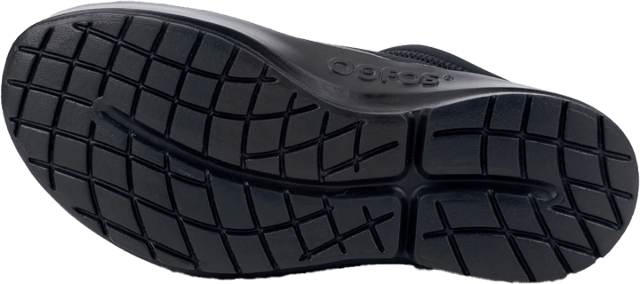 OOFOS Men's OOcoozie Sport Black OOFOS