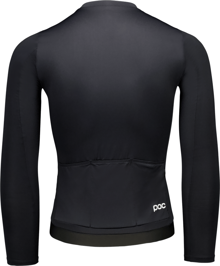 POC Men's Cadence Long Sleeve Cycling Jersey Uranium Black POC
