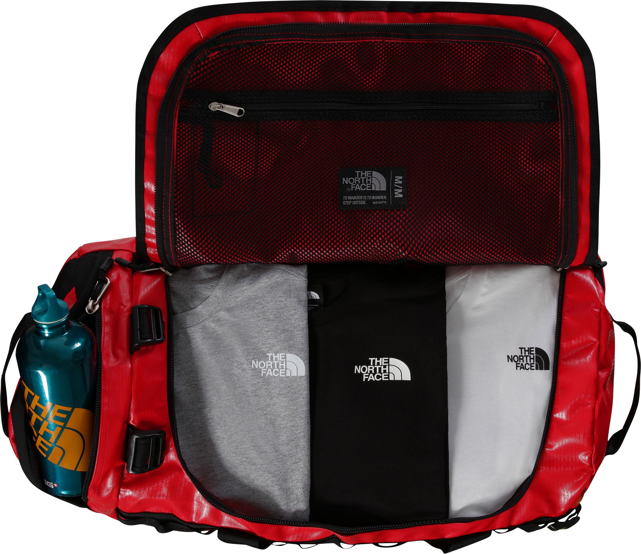 The North Face Base Camp Duffel - M TNF Red/TNF Black | Buy The
