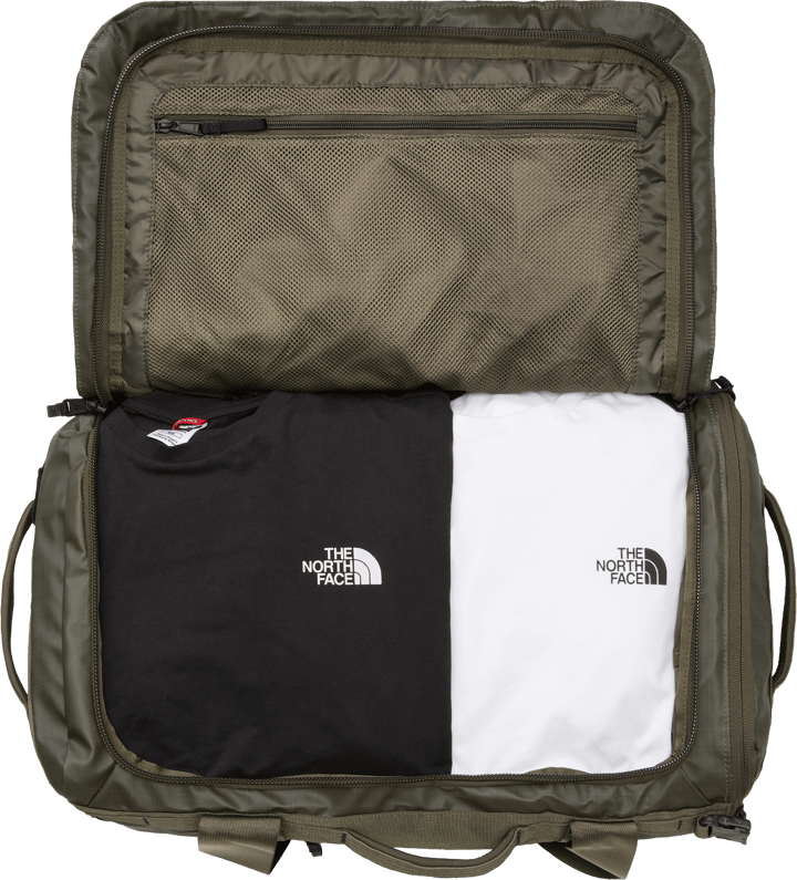 The North Face Base Camp Voyager Duffel 42 L New Taupe Green/TNF Black The North Face