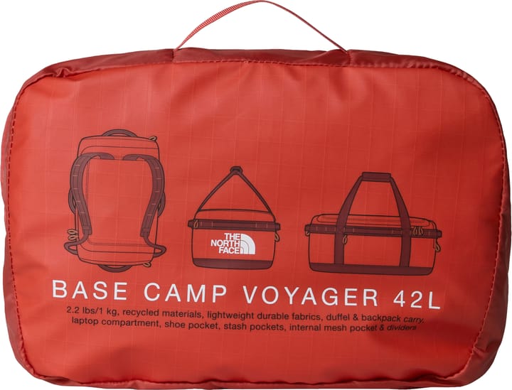 The North Face Base Camp Voyager Duffel 42 L Mars Dust/Sumac The North Face