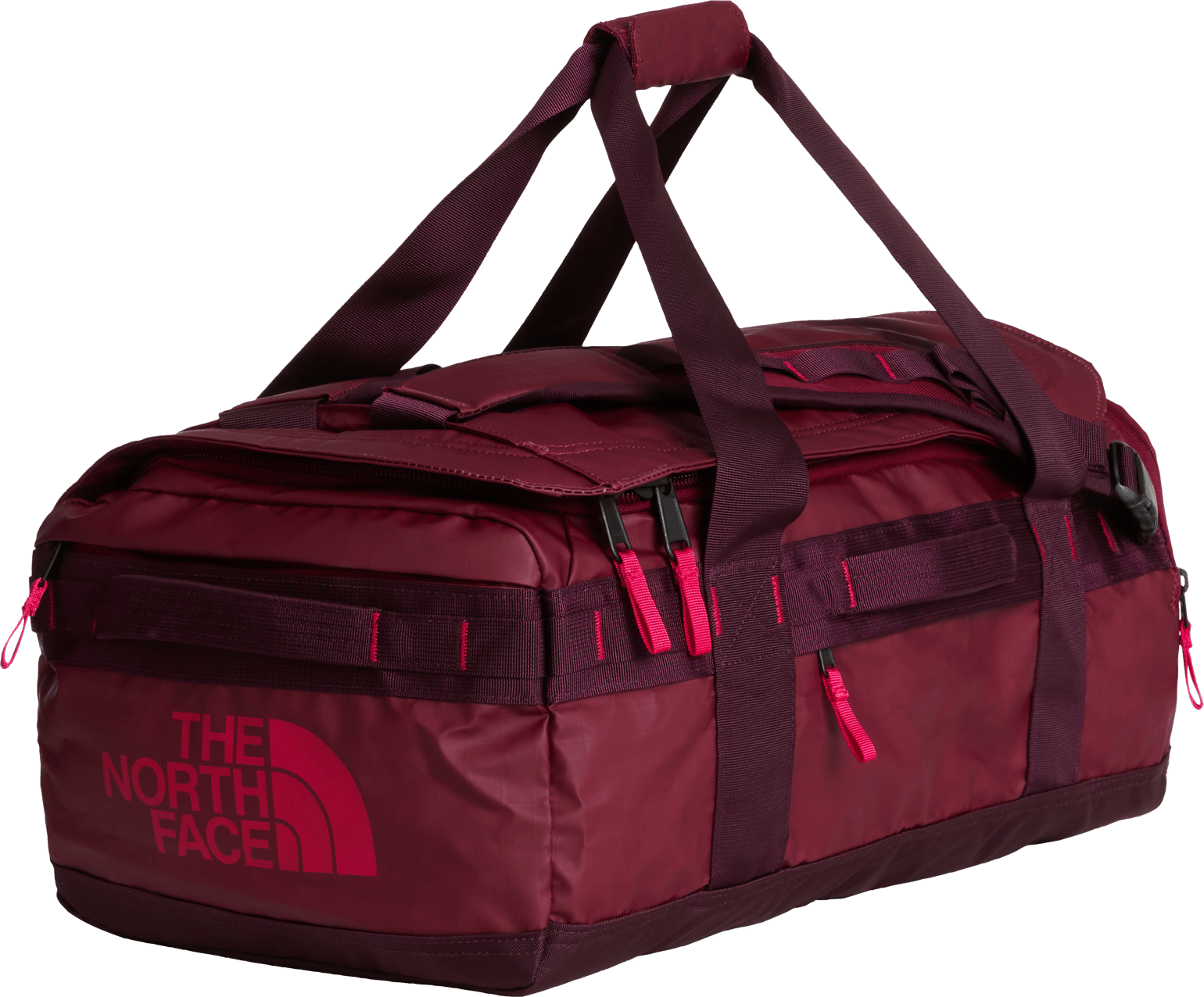 The North Face Base Camp Voyager Duffel 42 L Burgundy Crush/deep Bur