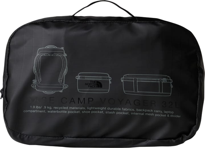 The North Face Base Camp Voyager Duffel 32 L TNF Black/Asphalt Grey The North Face