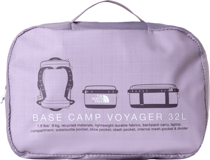 The North Face Base Camp Voyager Duffel 32 L Transcendent Grey/Endless Dusk/High Rise Grey The North Face