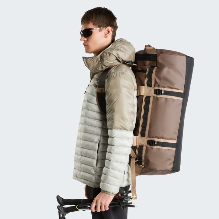 The North Face Base Camp Duffel - M Smokey Brown/TNF Black/Garnet The North Face