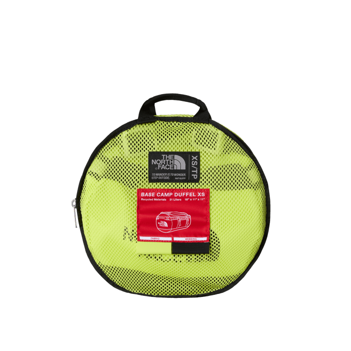 The North Face Base Camp Duffel - XS Fizz Lime/Lemon Mist/TNF Black The North Face
