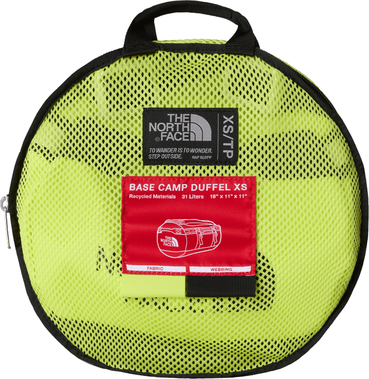 The North Face Base Camp Duffel - XS Fizz Lime/Lemon Mist/TNF Black The North Face