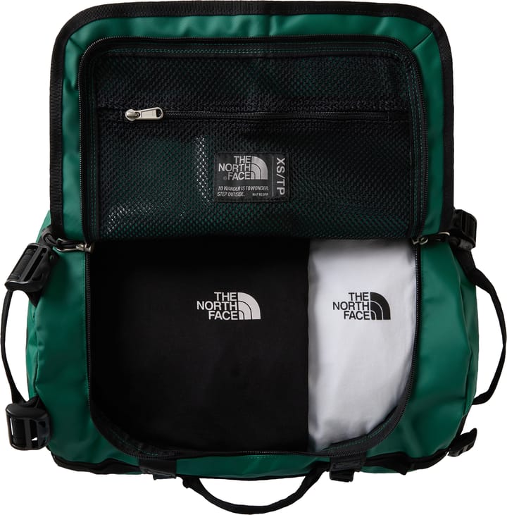 The North Face Base Camp Duffel - XS Evergreen/TNF Black The North Face