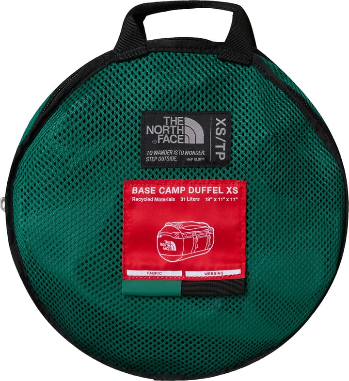 The North Face Base Camp Duffel - XS Evergreen/TNF Black The North Face