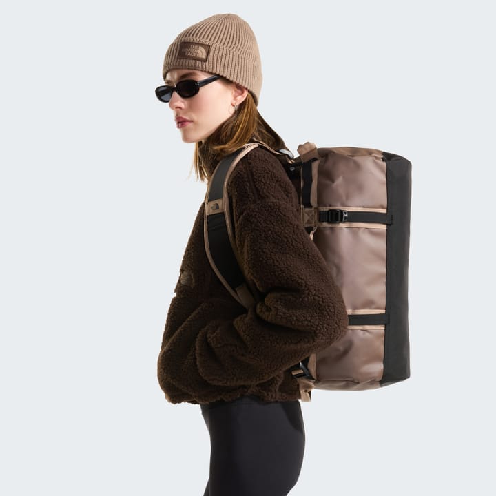 The North Face Base Camp Duffel - XS Smokey Brown/TNF Black/Garnet The North Face