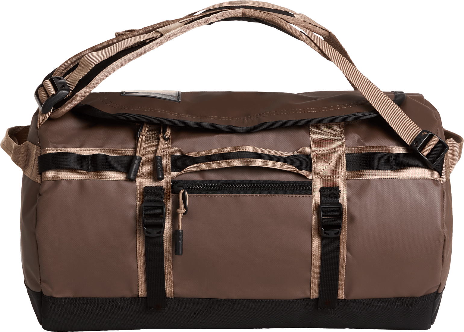 The North Face Base Camp Duffel - XS Smokey Brown/TNF Black/Garnet