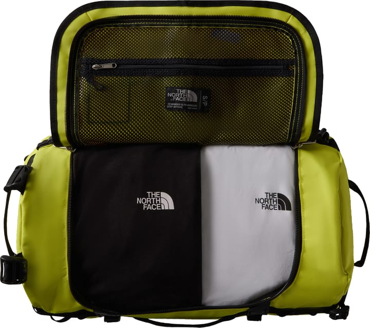 The North Face Base Camp Duffel - S Sulphur Spring Green/TNF Black The North Face