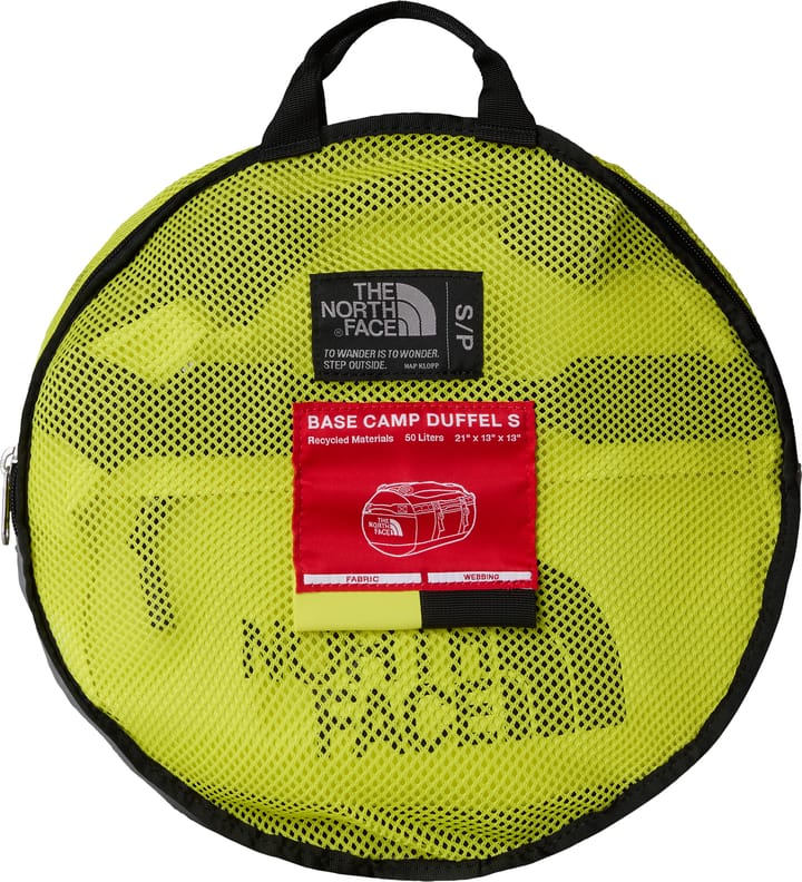 The North Face Base Camp Duffel - S Sulphur Spring Green/TNF Black The North Face