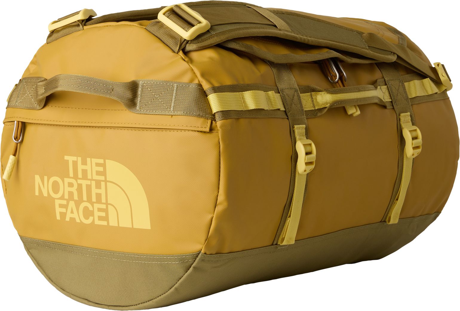 The North Face Base Camp Duffel - S Golden Tan/Cedar/Honeyed Sand