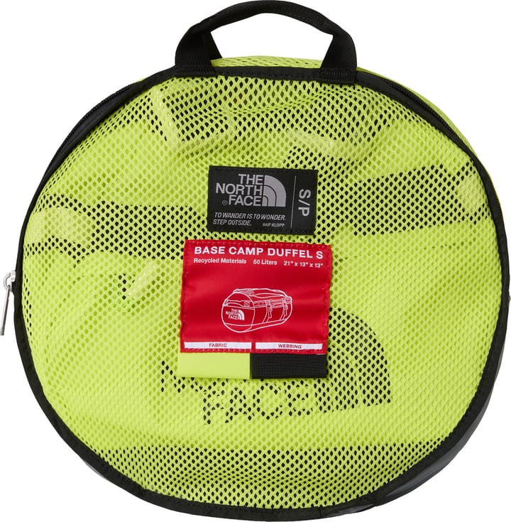 The North Face Base Camp Duffel - S Fizz Lime/Lemon Mist/TNF Black The North Face