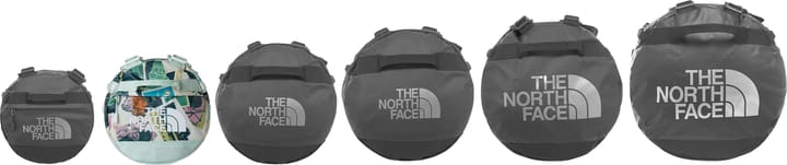 The North Face Base Camp Duffel - S Opal Frost TNF Postcards Print/Opal Frost/Pearl Stone The North Face