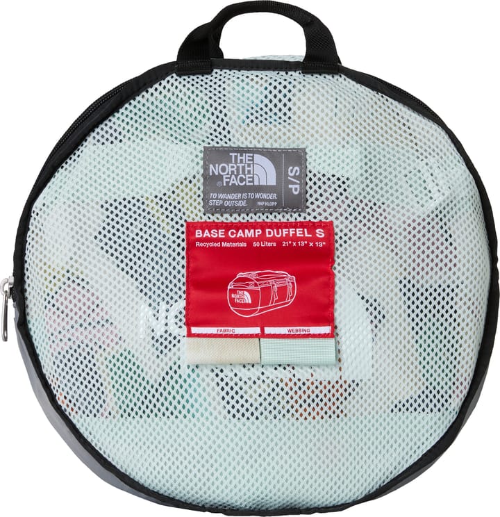 The North Face Base Camp Duffel - S Opal Frost TNF Postcards Print/Opal Frost/Pearl Stone The North Face
