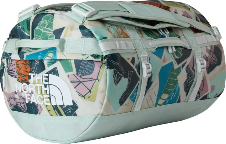 The North Face Base Camp Duffel - S Opal Frost TNF Postcards Print/Opal Frost/Pearl Stone The North Face