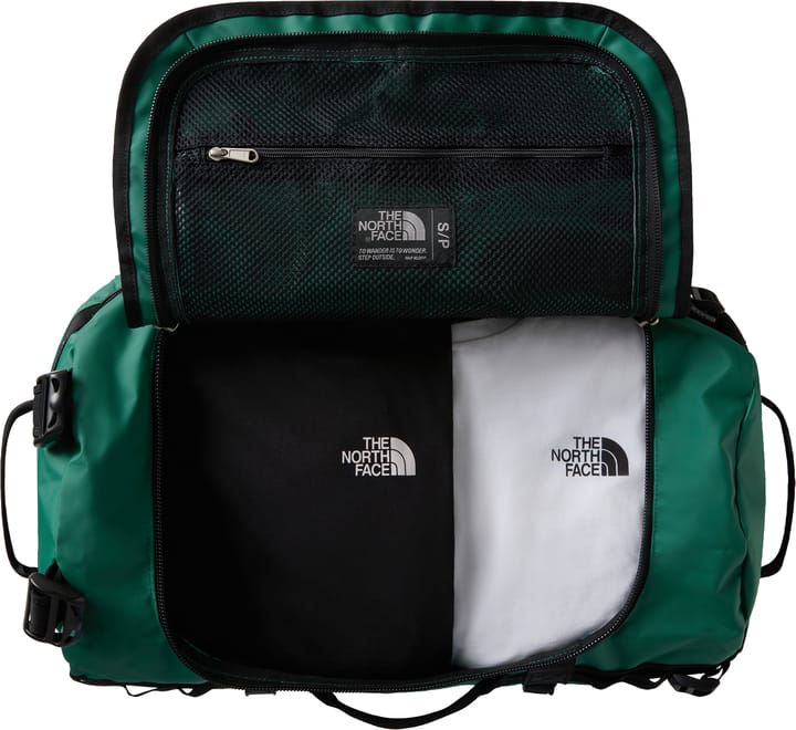 The North Face Base Camp Duffel - S Evergreen/TNF Black The North Face