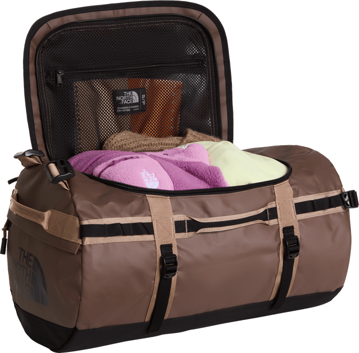 The North Face Base Camp Duffel - S Smokey Brown/TNF Black/Garnet The North Face