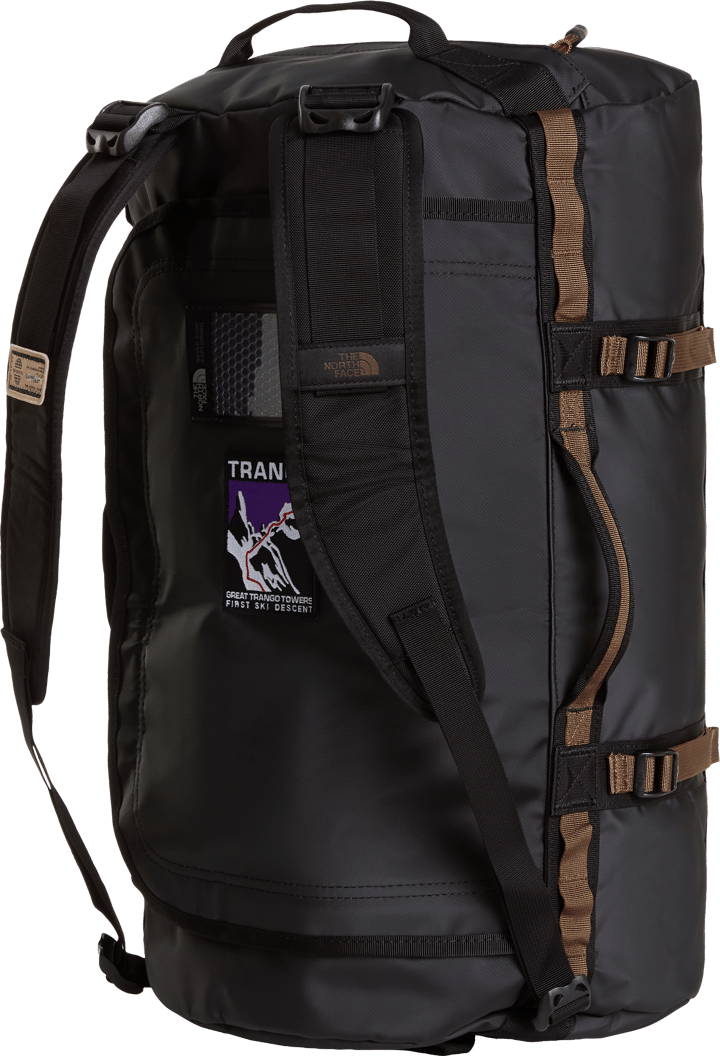 The North Face Base Camp Duffel - S TNF Black/Smokey Brown/PBF Patch The North Face