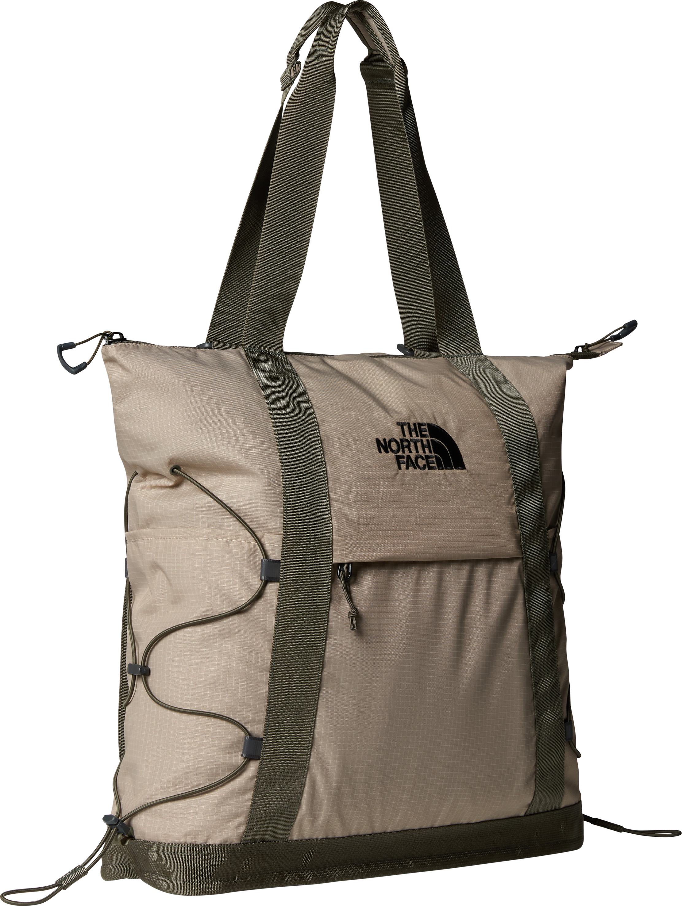The North Face Borealis Tote Mushroom Grey Axelremsväskor OneSize