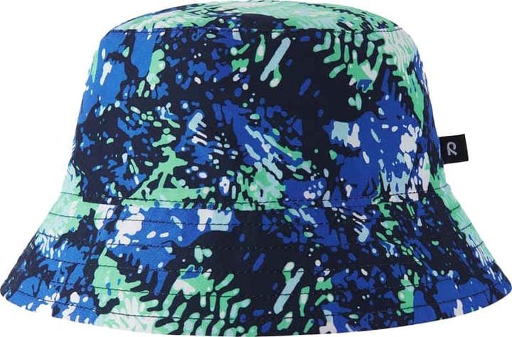 Reima Kids' Sunproof Hat Viehe Aop Fresh Mint Reima